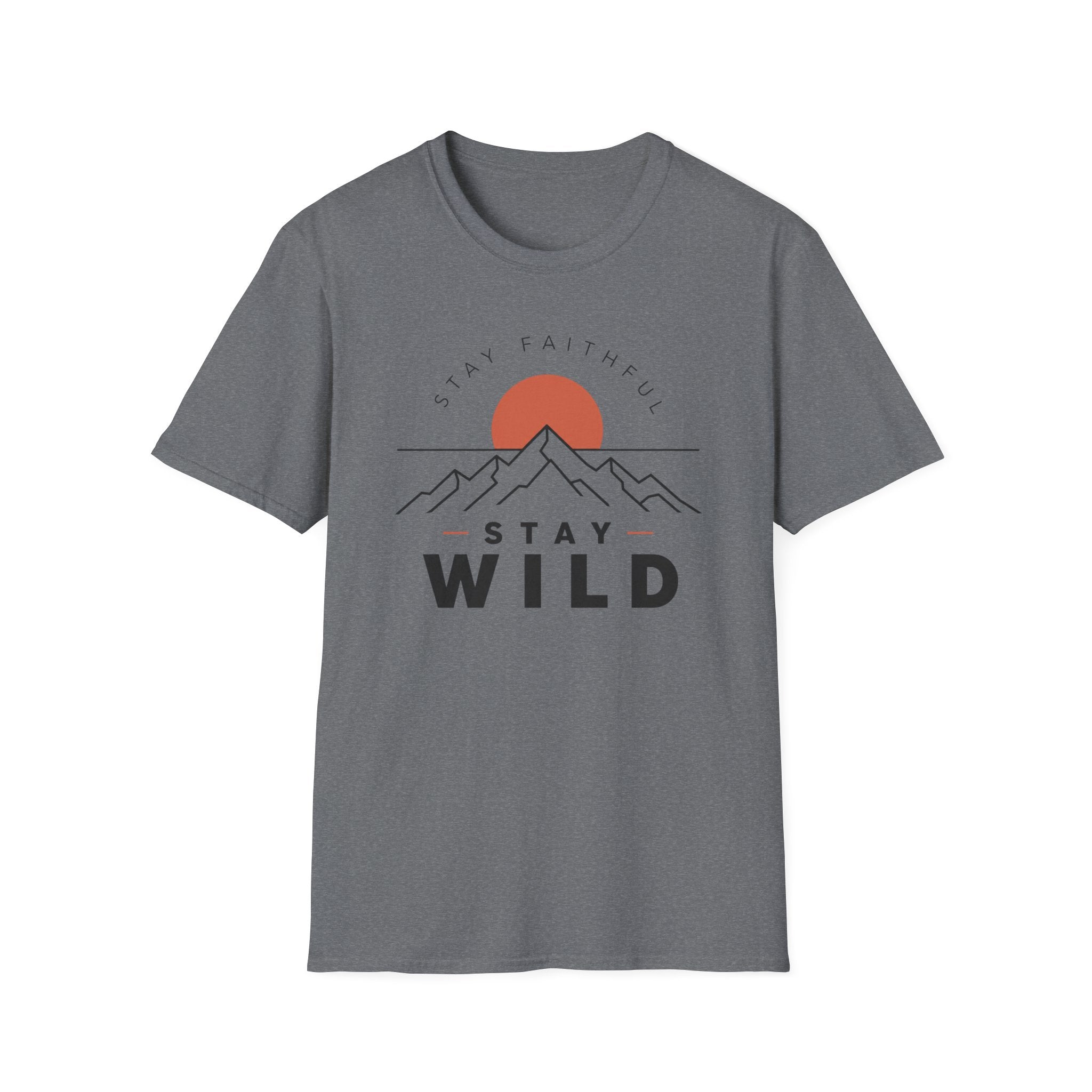 Stay Faithful Stay Wild Minimal T-Shirt