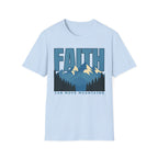 Faith Can Move Mountains Block T-Shirt
