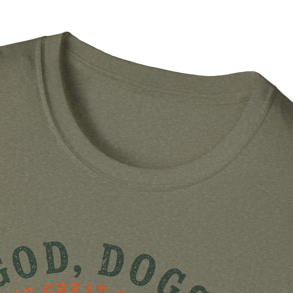 God Dogs and Great Outdoors No Borders T-Shirt
