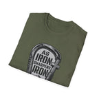 As Iron Sharpens Iron Carabiner T-Shirt