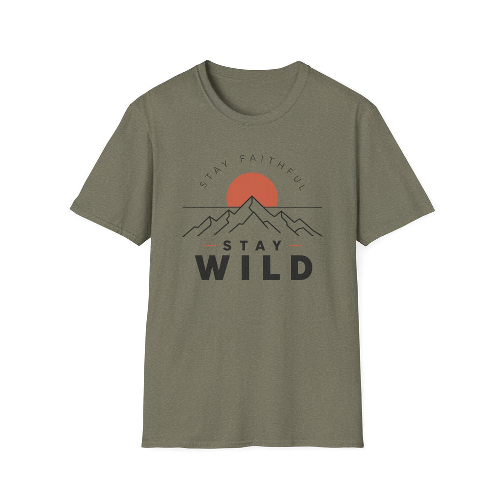 Stay Faithful Stay Wild Minimal T-Shirt