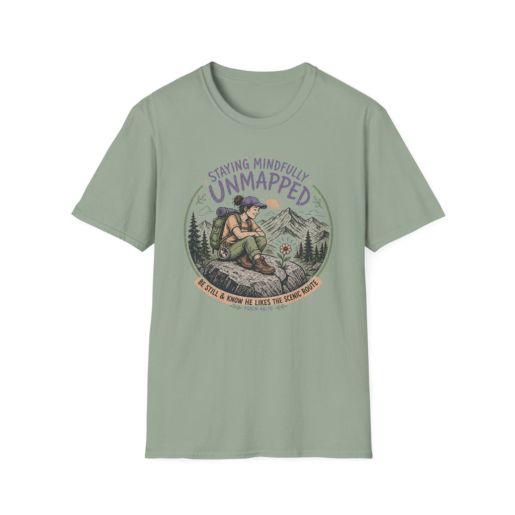 Staying Mindfully Unmapped T-Shirt