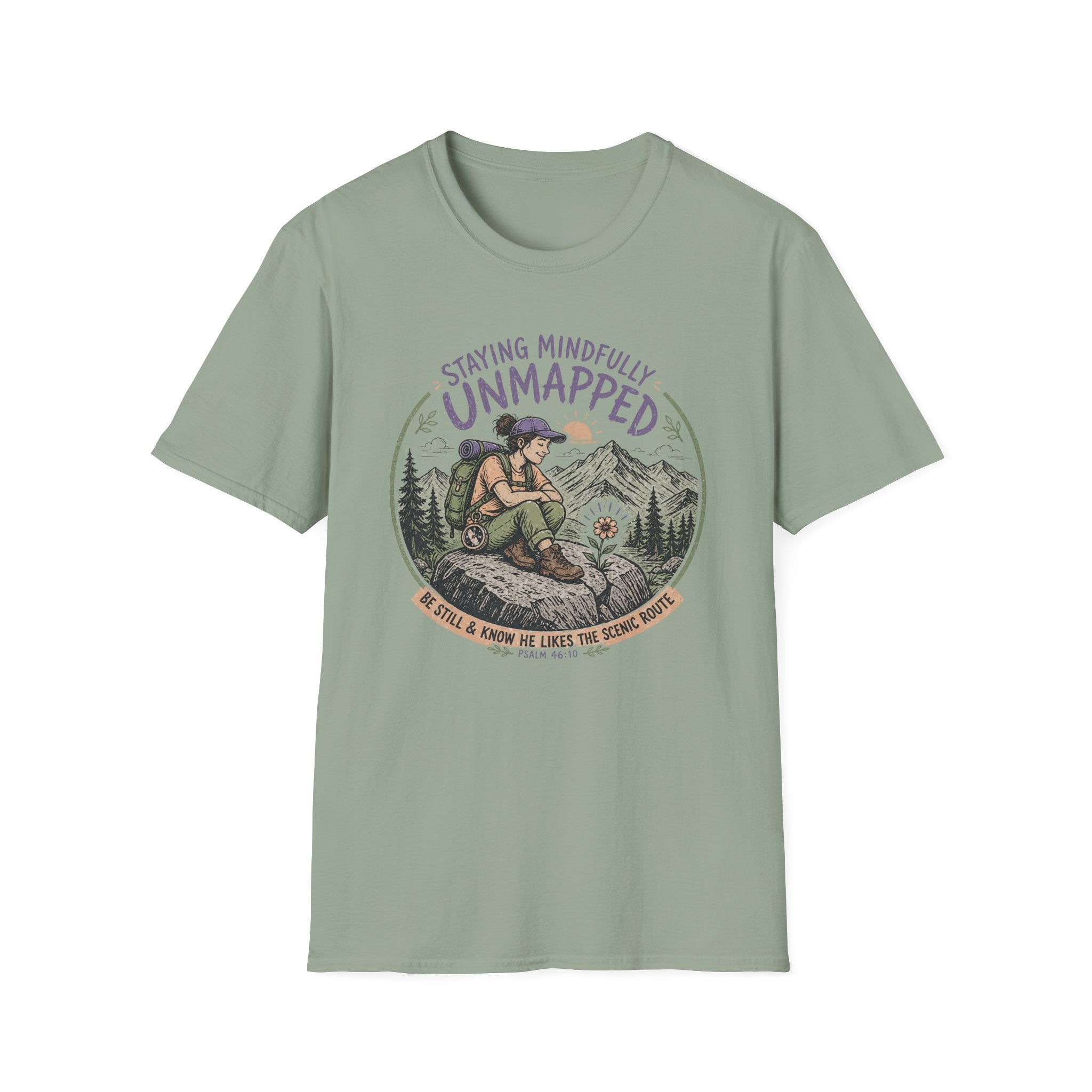 Staying Mindfully Unmapped T-Shirt