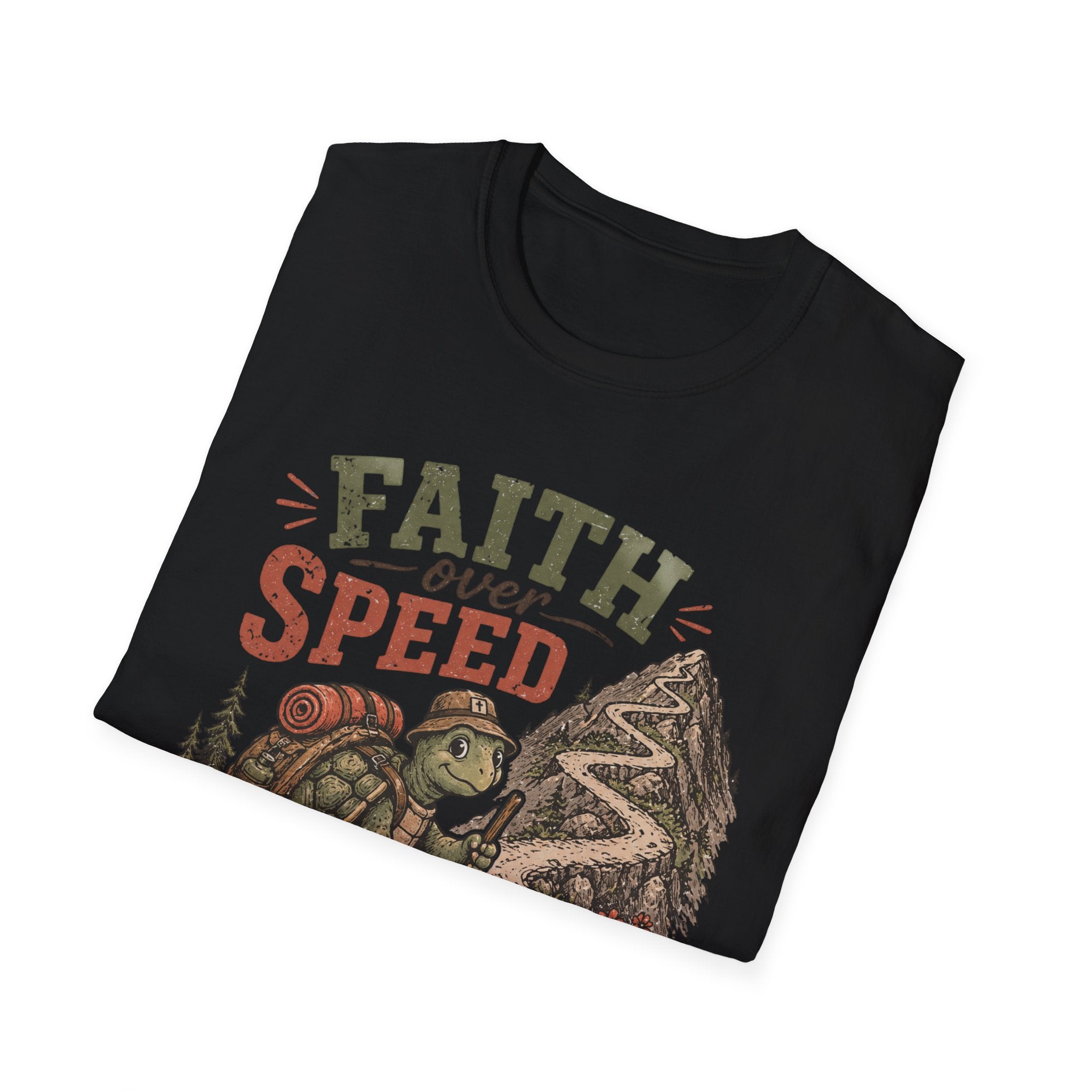 Faith Over Speed Turtle T-Shirt