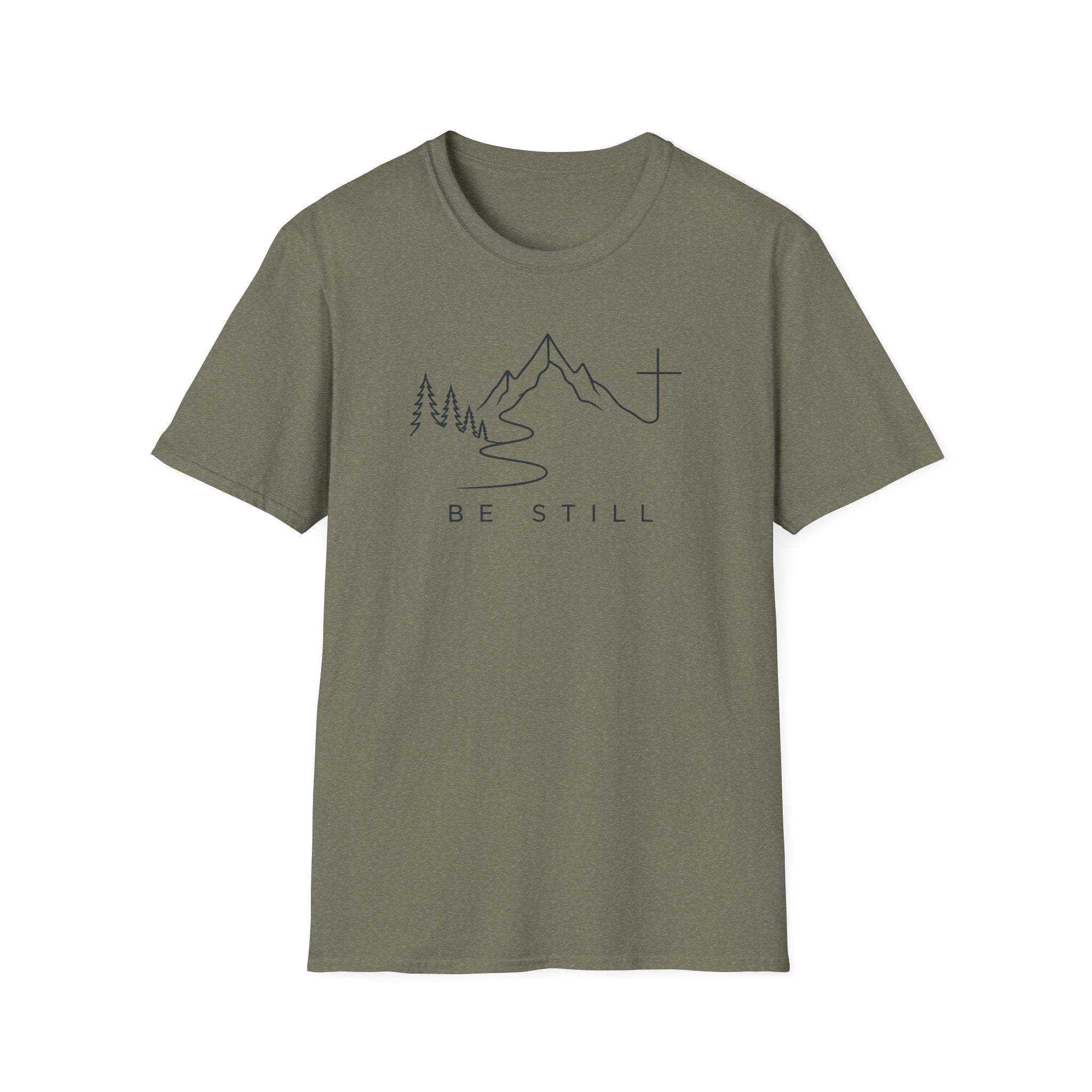 Be Still Line Art T-Shirt