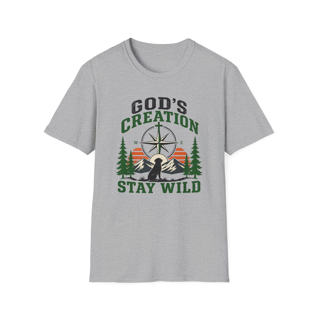Gods Creation with Dog Compass T-Shirt