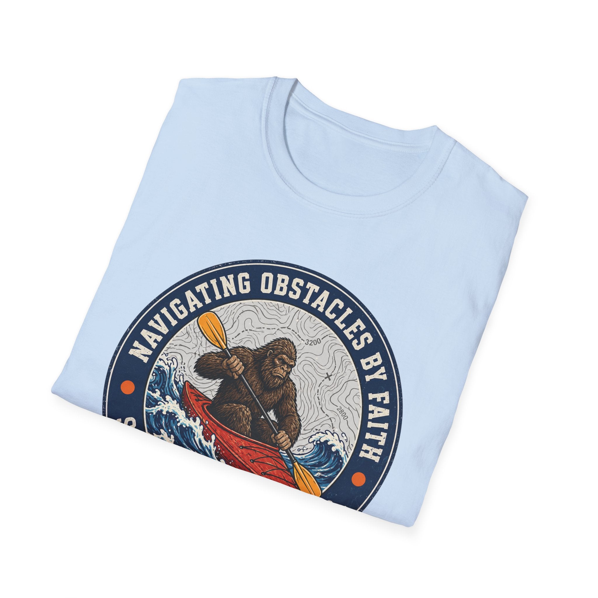Navigating Obstacles Squatch Paddle Co T-Shirt