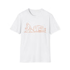 Bigfoot Pulling Camper T-Shirt