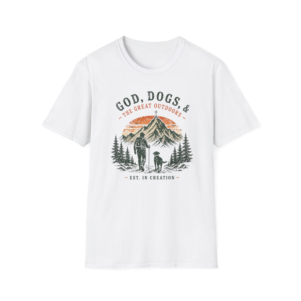 God Dogs and Great Outdoors No Borders T-Shirt