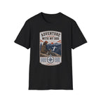 Adventure Is Better With My Dog T-Shirt — Hiking Dog Lover Tee