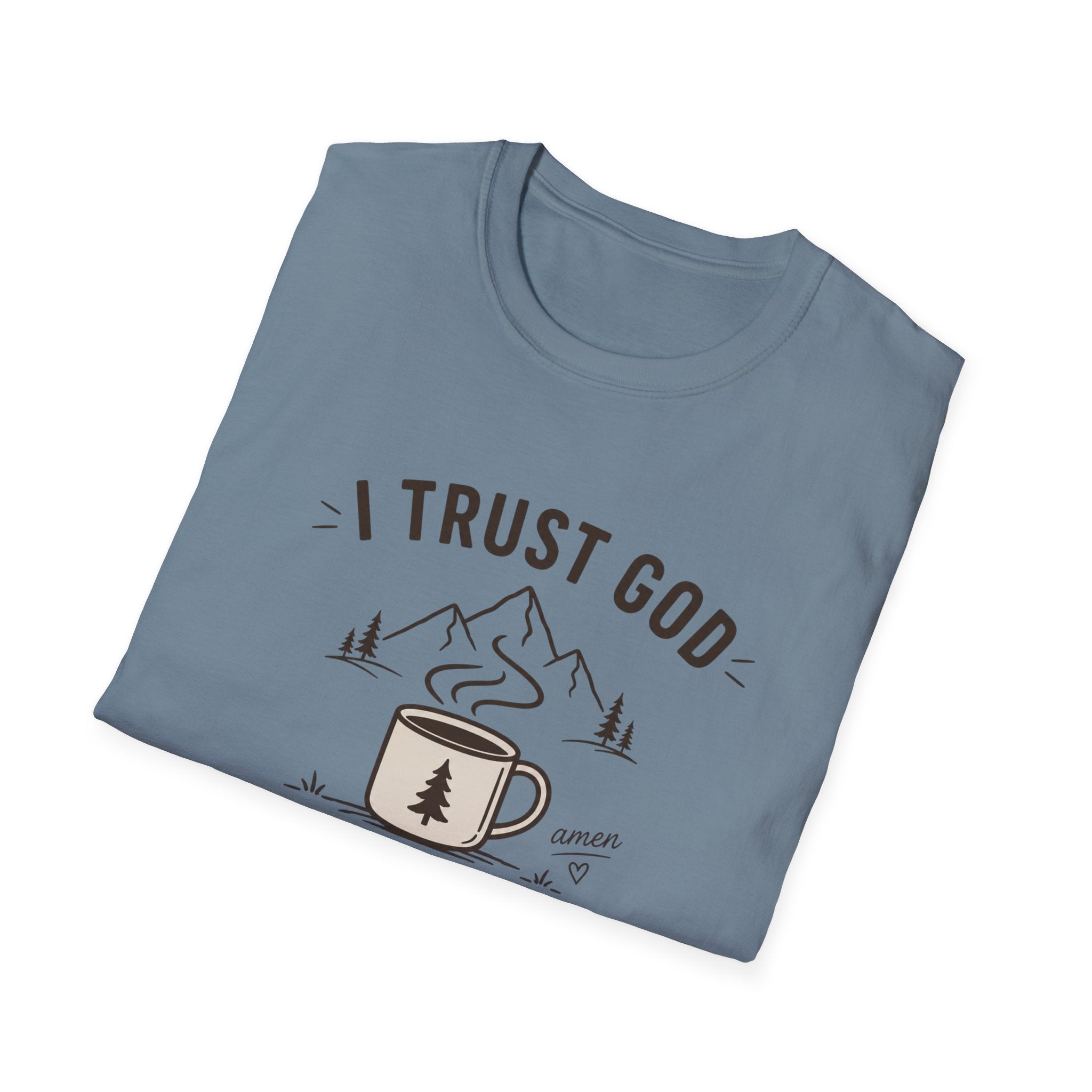 I Trust God But I Need Coffee T-Shirt