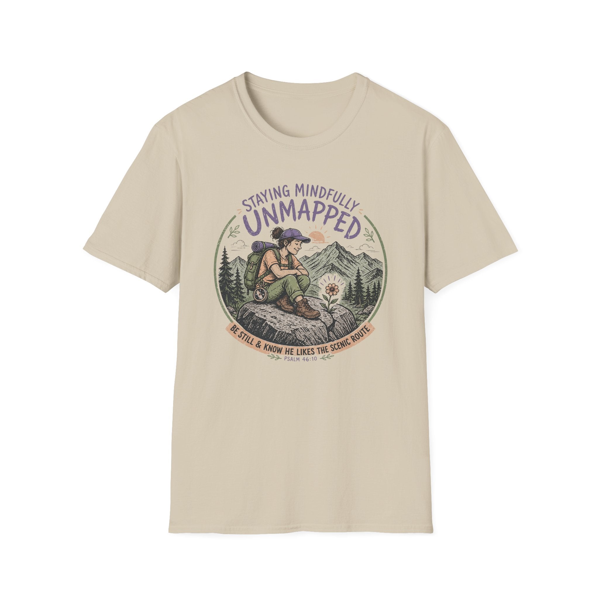 Staying Mindfully Unmapped T-Shirt