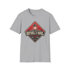 Refuel The Soul Red Background T-Shirt