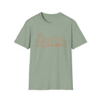 Bigfoot Pulling Camper T-Shirt
