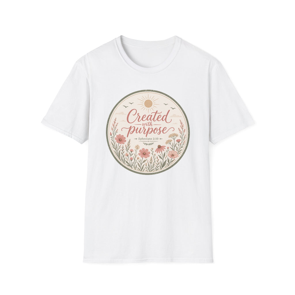 Created with Purpose Badge T-Shirt