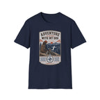 Adventure Is Better With My Dog T-Shirt — Hiking Dog Lover Tee