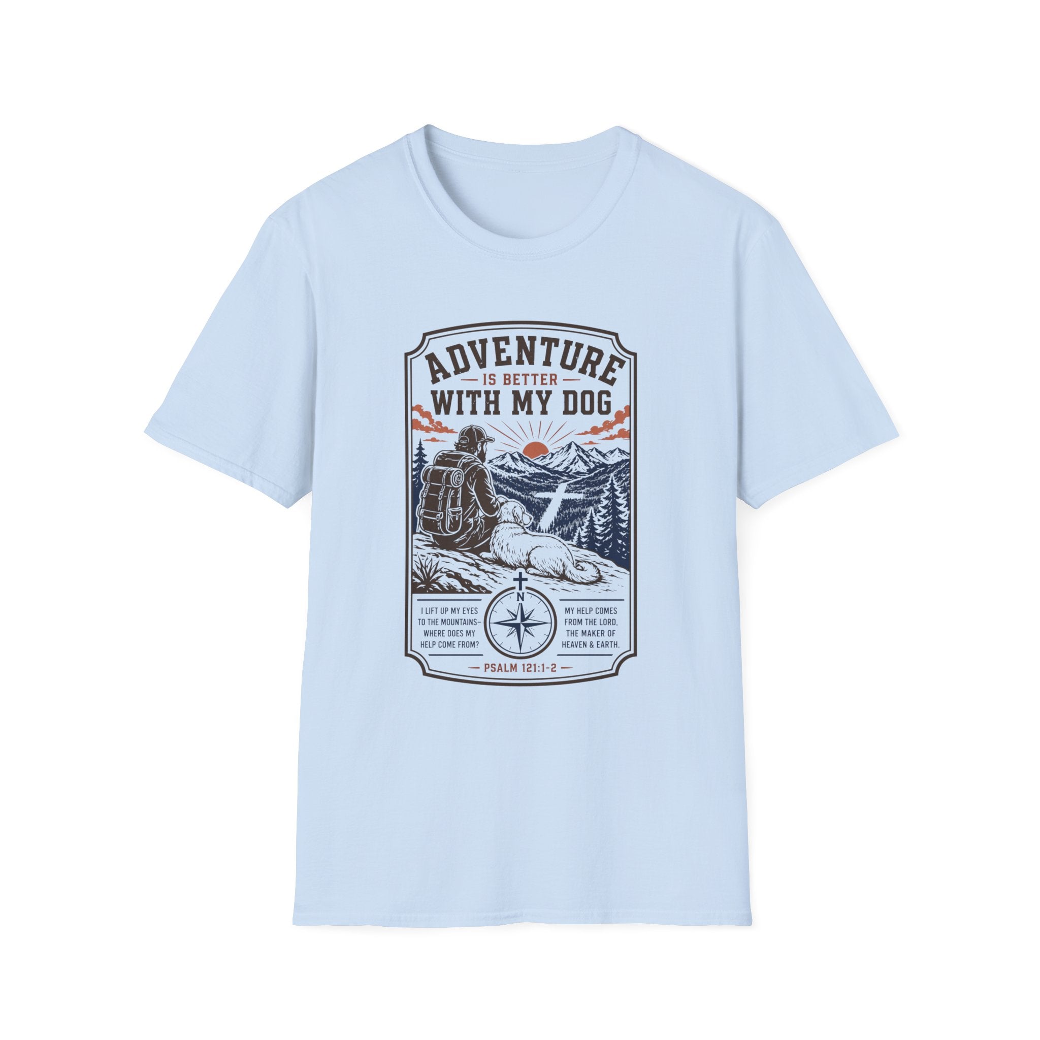 Adventure Is Better With My Dog Badge T-Shirt