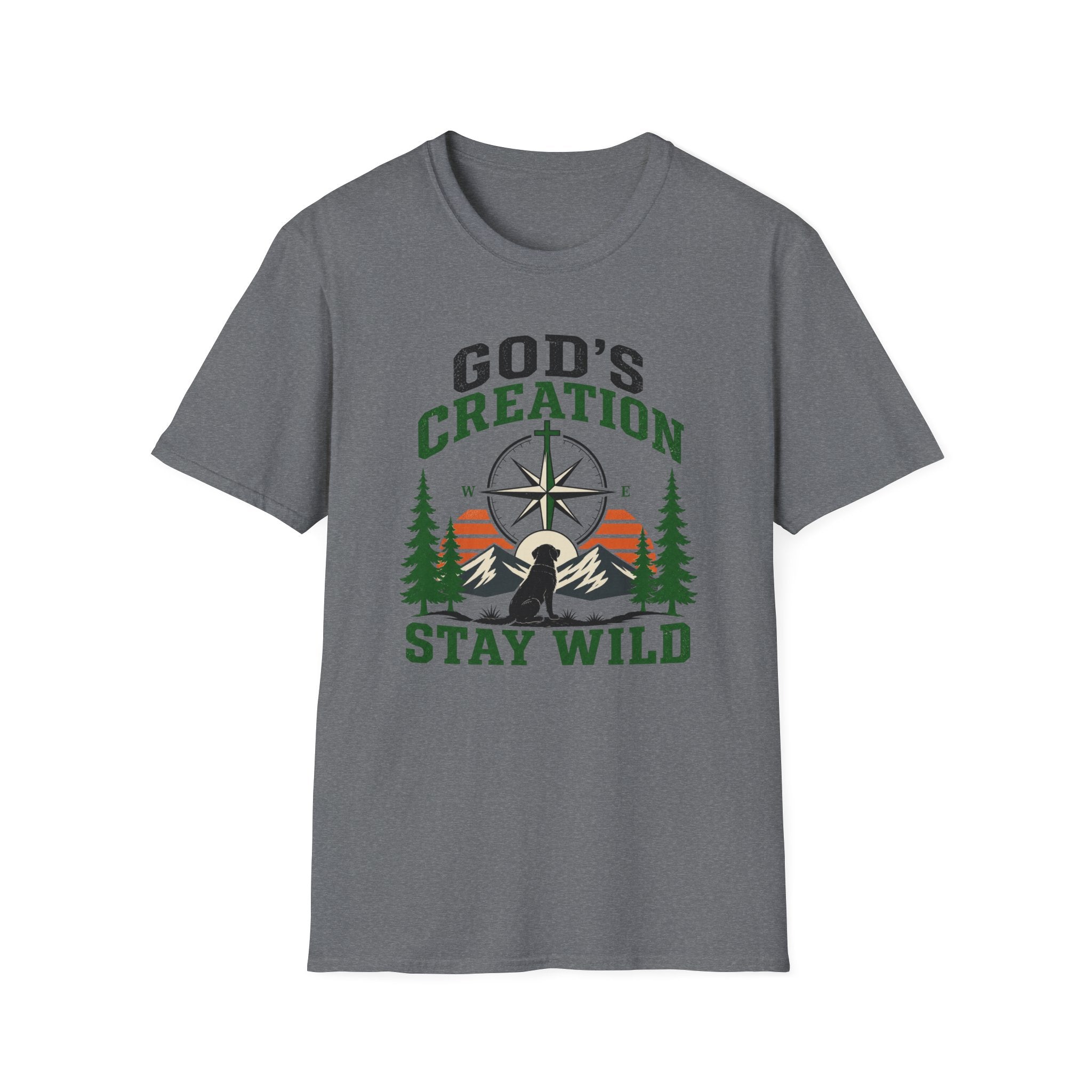 Gods Creation with Dog Compass T-Shirt