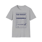 Gear Checklist Still Blessed T-Shirt