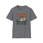 Faith Over Fear Rugged Mountain T-Shirt