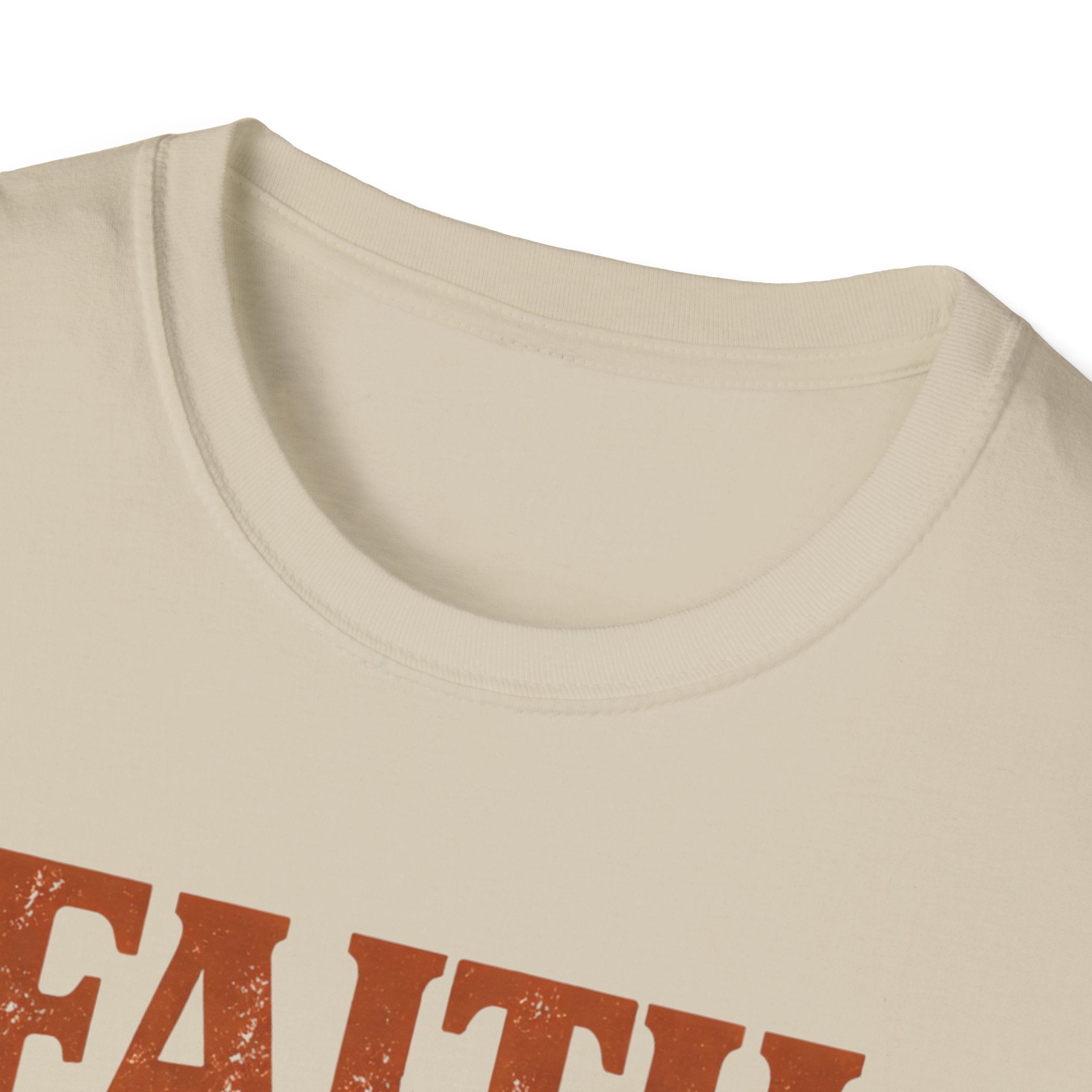 Faith Over Fear Rugged Mountain T-Shirt