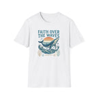 Whale Faith Over The Waves T-Shirt