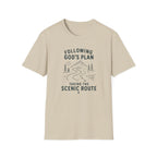 Following Gods Plan Scenic Route T-Shirt
