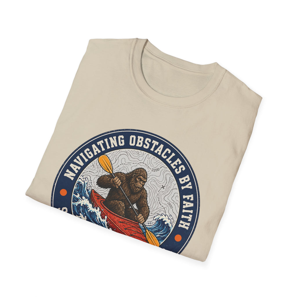 Navigating Obstacles Squatch Paddle Co T-Shirt