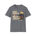 Easily Distracted Dogs Dirt Discipleship T-Shirt