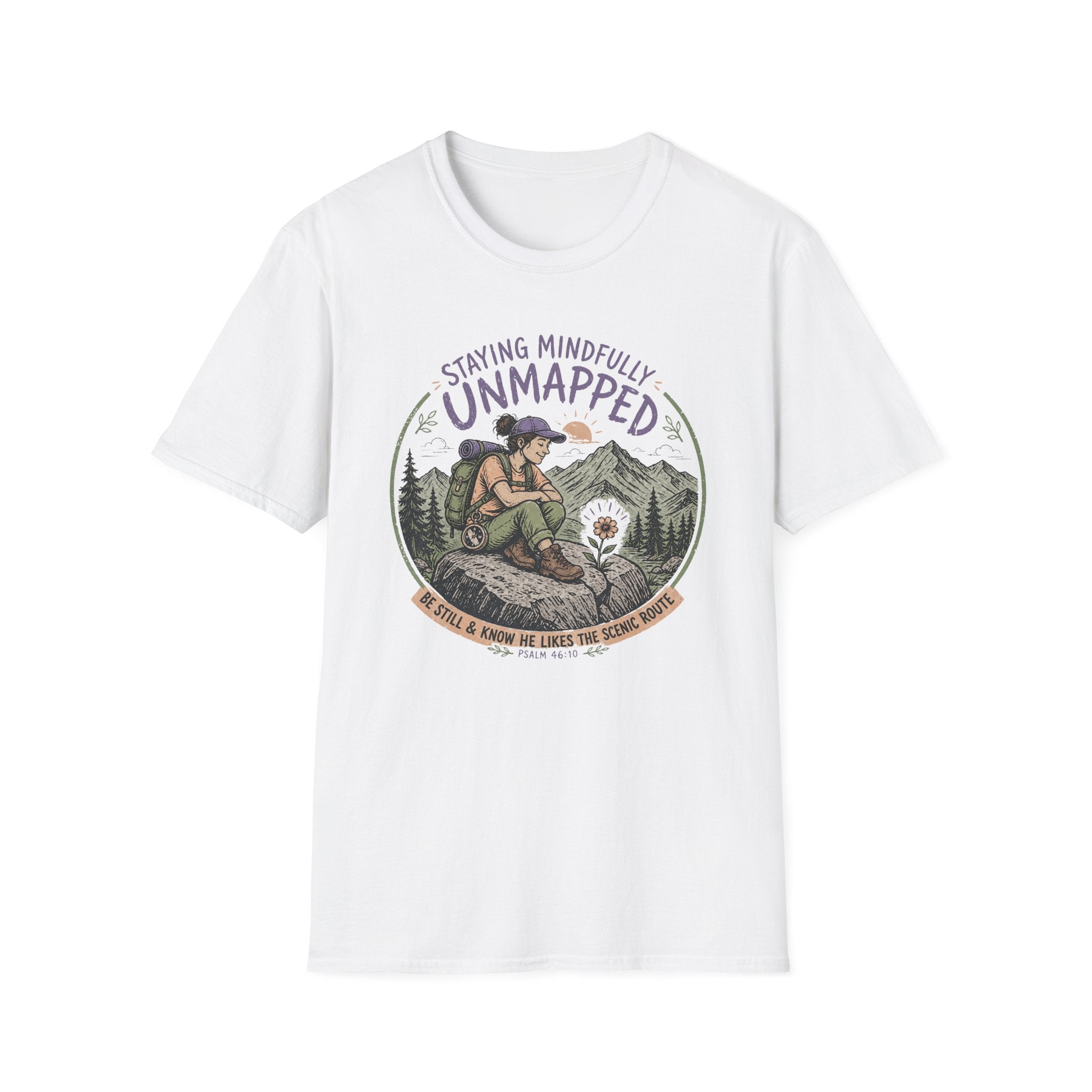 Staying Mindfully Unmapped T-Shirt