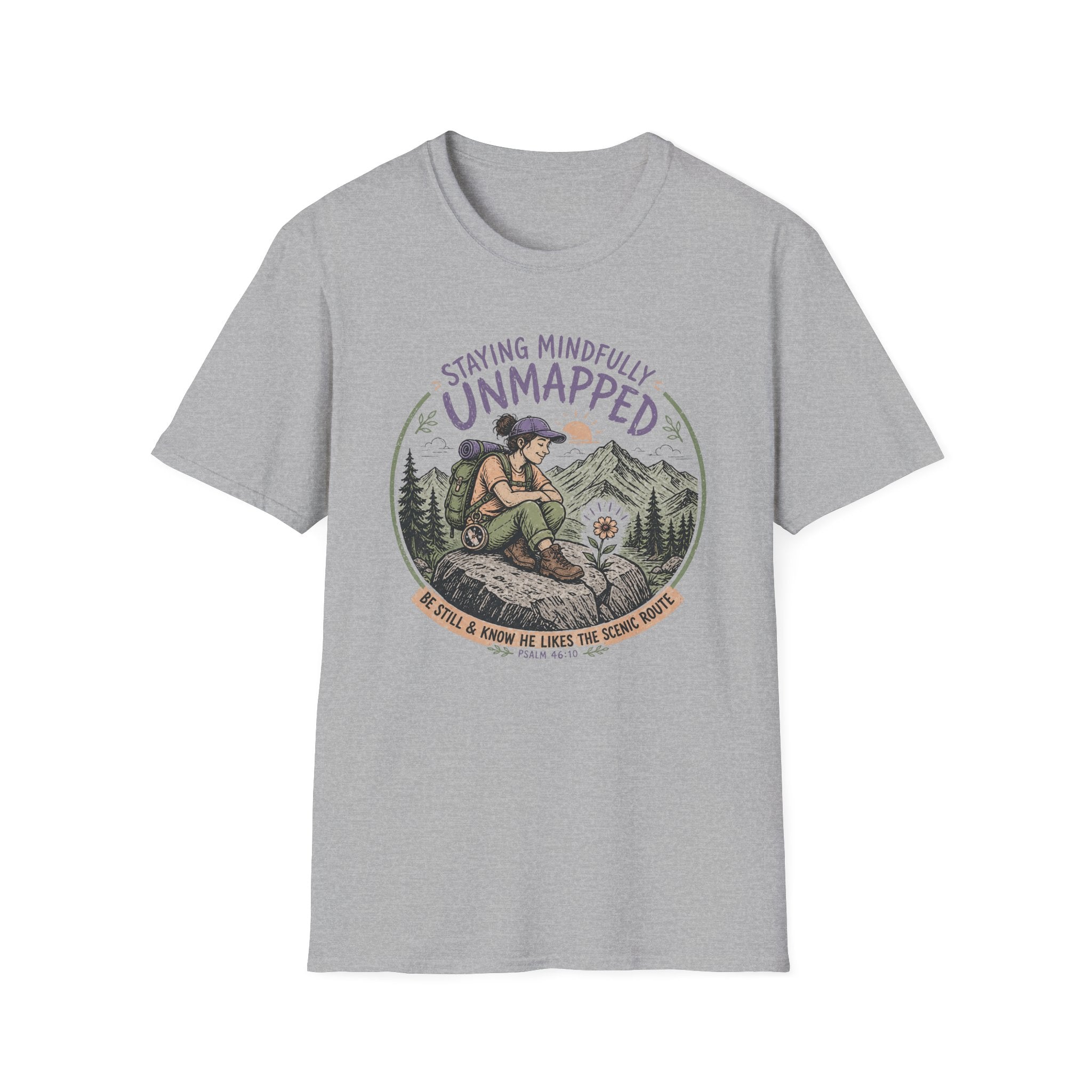Staying Mindfully Unmapped T-Shirt