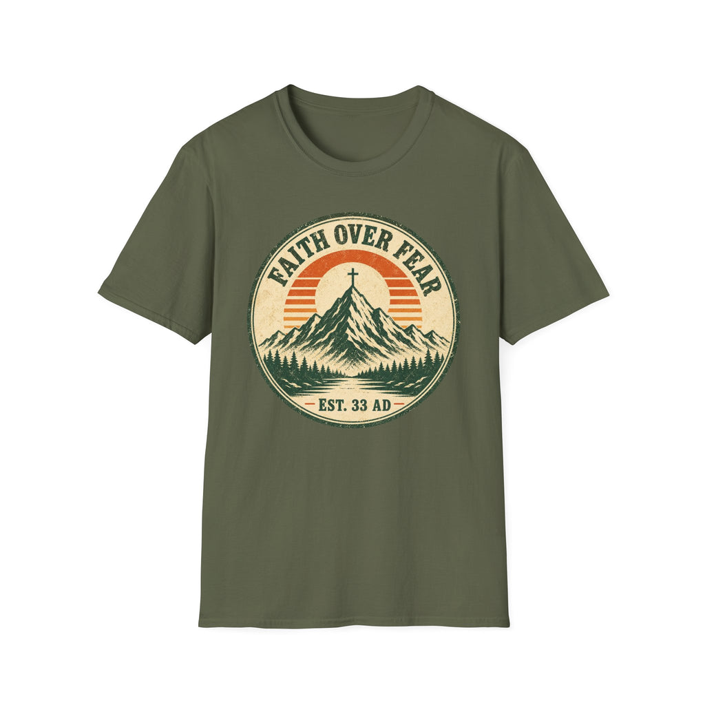Faith Over Fear Est 33 AD T-Shirt