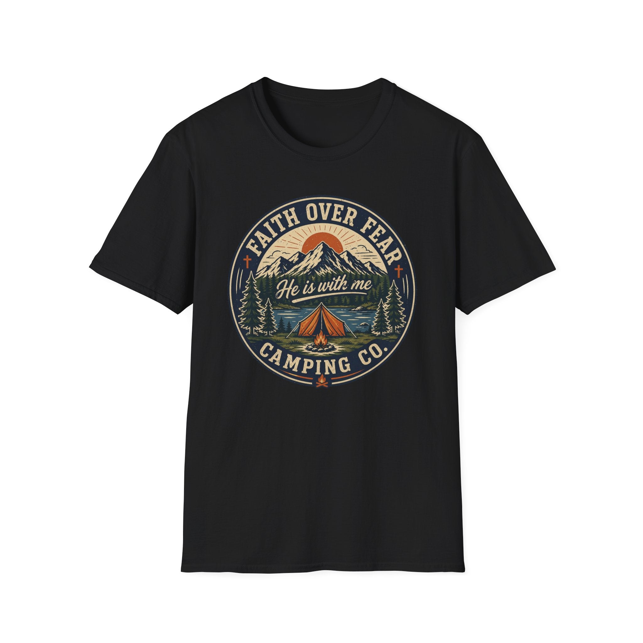 Faith Over Fear Camping Co T-Shirt