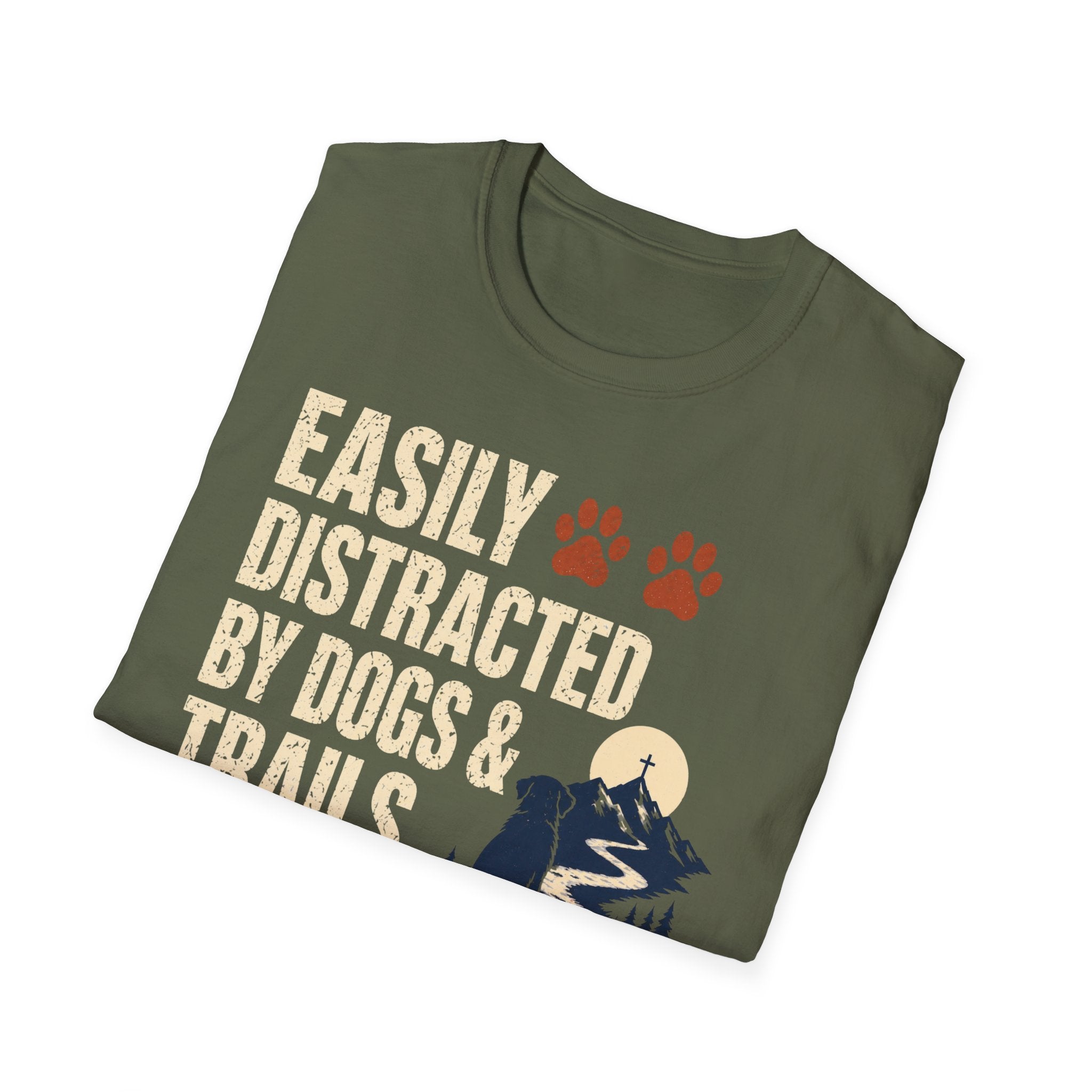Easily Distracted Dogs & Trails T-Shirt