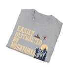 Easily Distracted Mountains & Praise T-Shirt