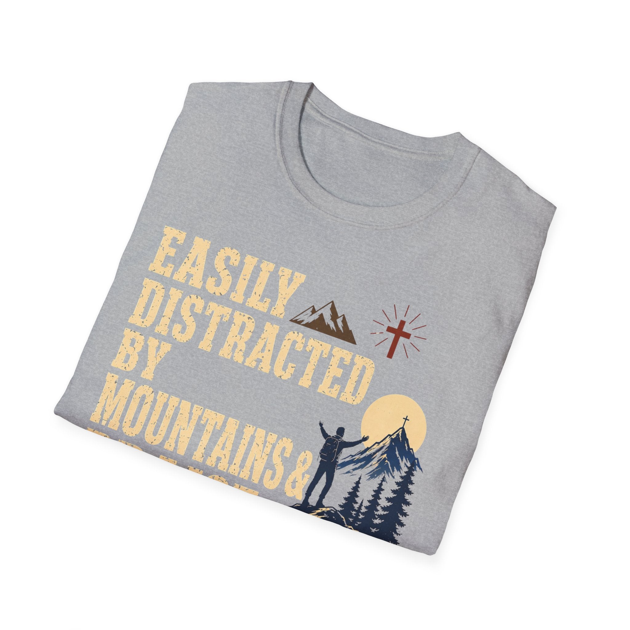 Easily Distracted Mountains & Praise T-Shirt