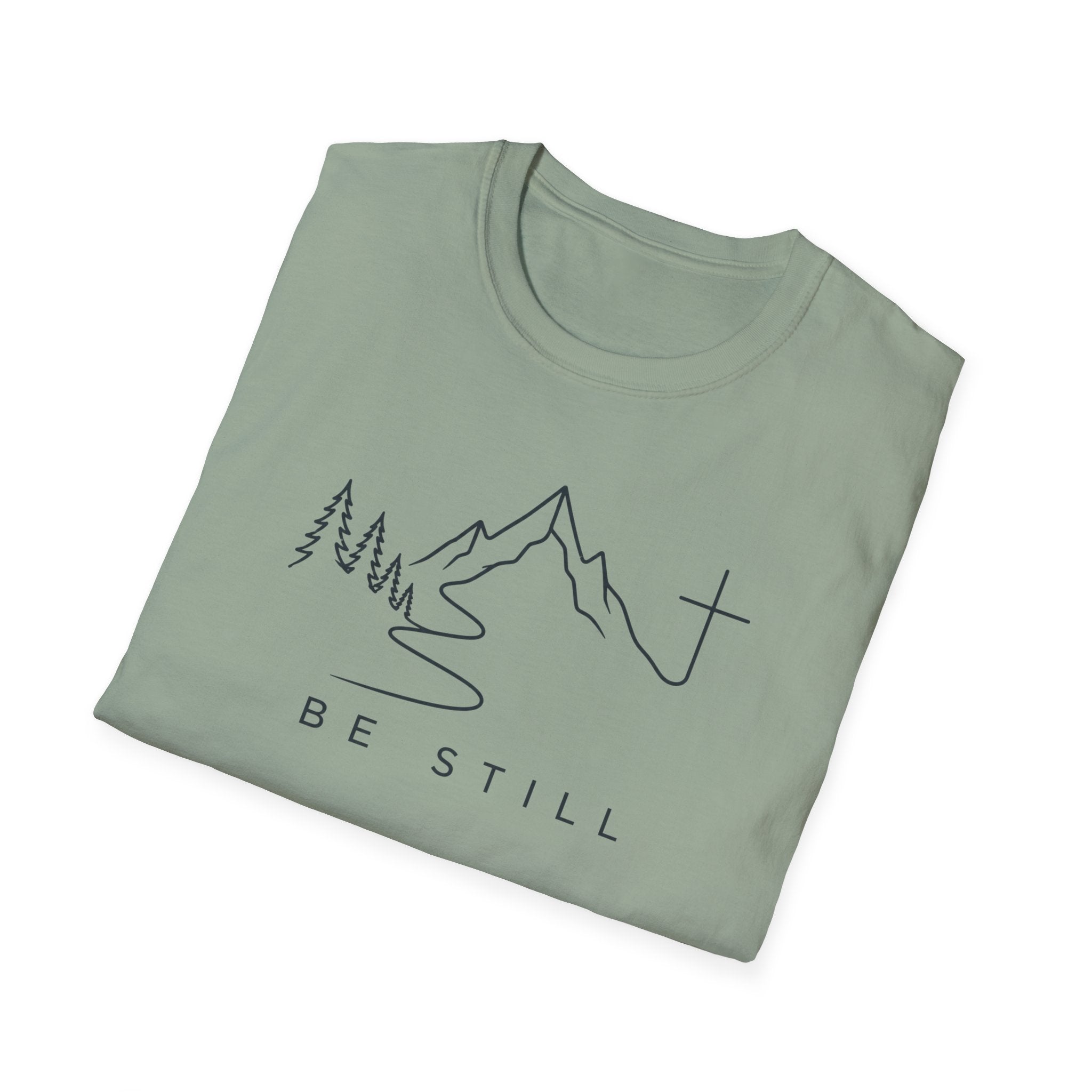 Be Still Line Art T-Shirt