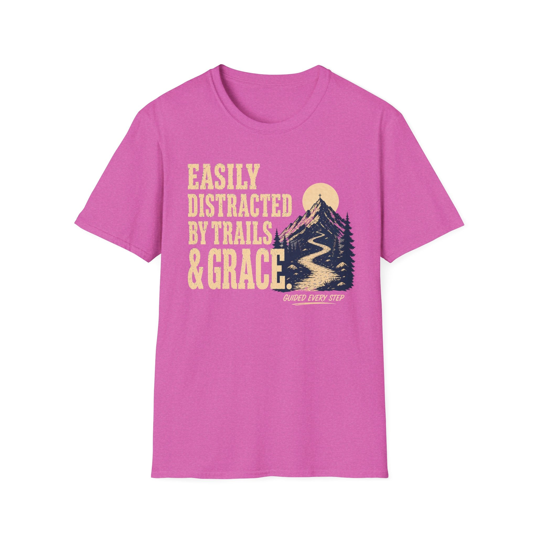 Easily Distracted Trails & Grace Minimal T-Shirt