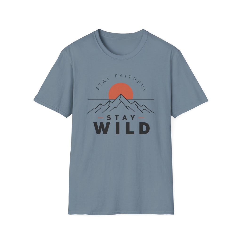 Stay Faithful Stay Wild Minimal T-Shirt