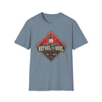Refuel The Soul Red Background T-Shirt