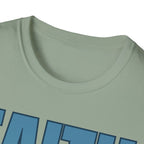 Faith Can Move Mountains Block T-Shirt