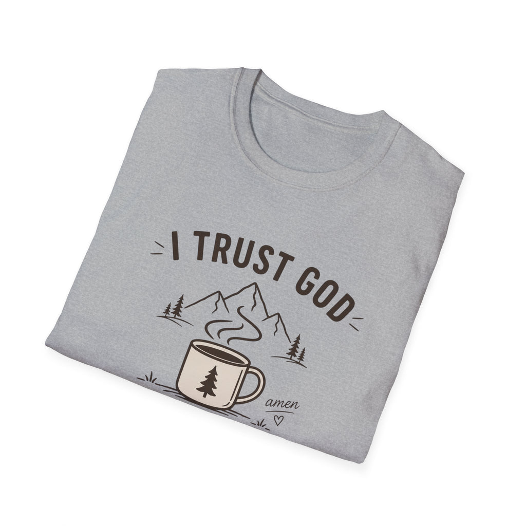 I Trust God But I Need Coffee T-Shirt