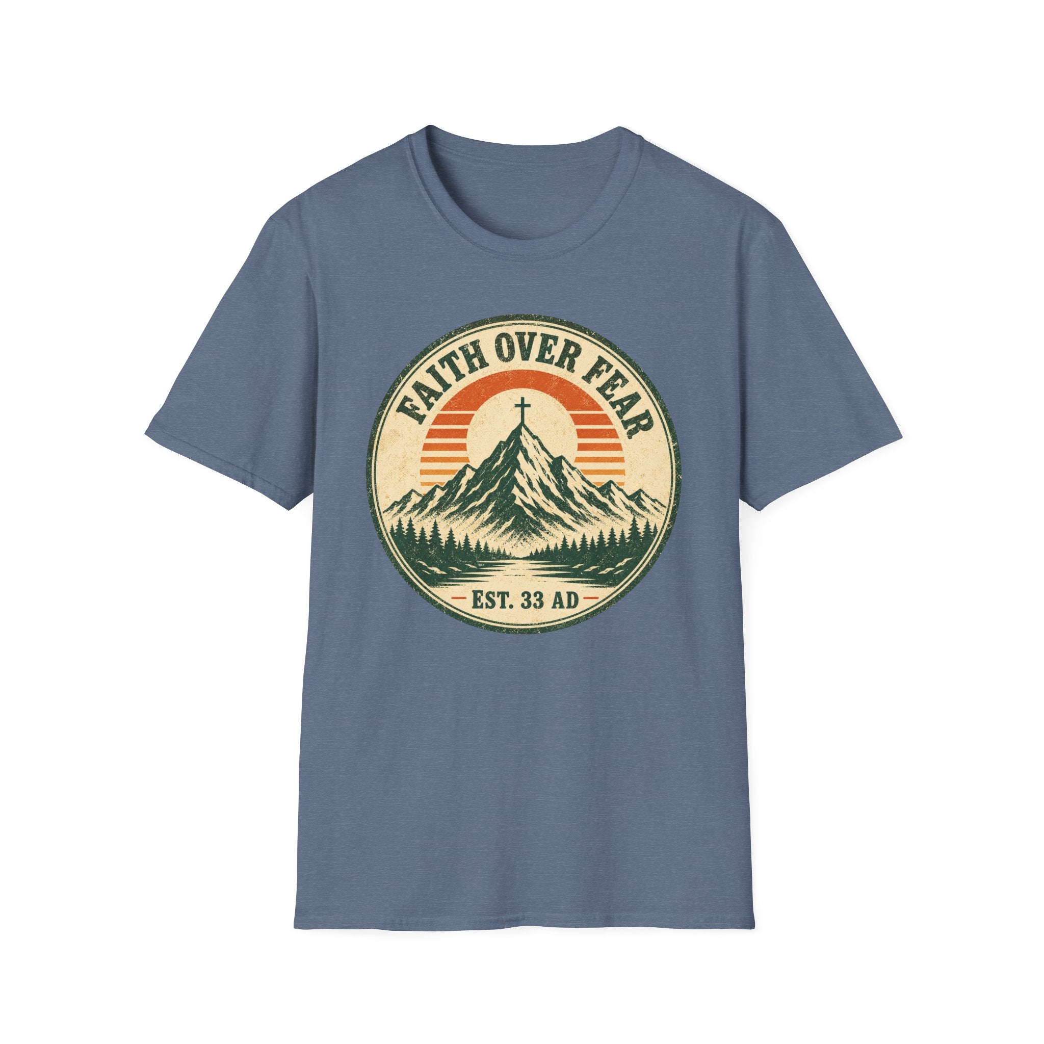 Faith Over Fear Est 33 AD T-Shirt
