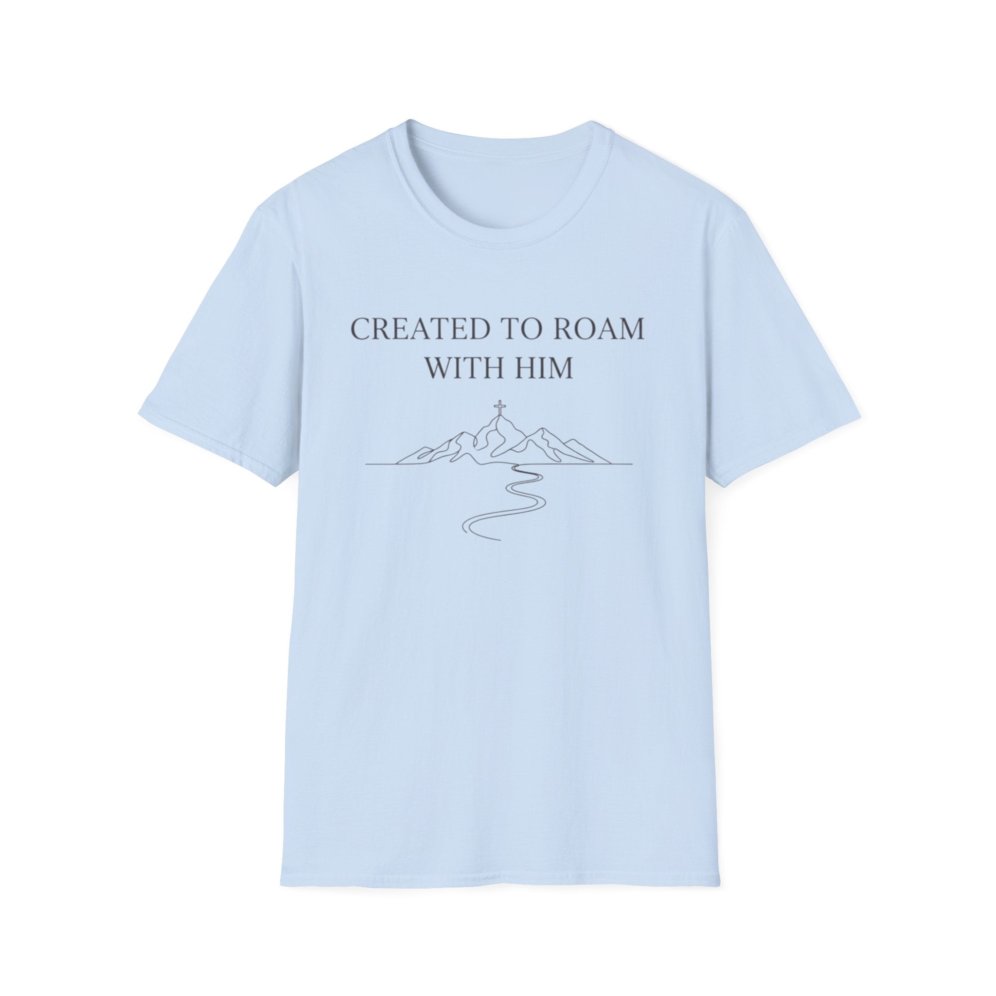Created To Roam Line Art T-Shirt
