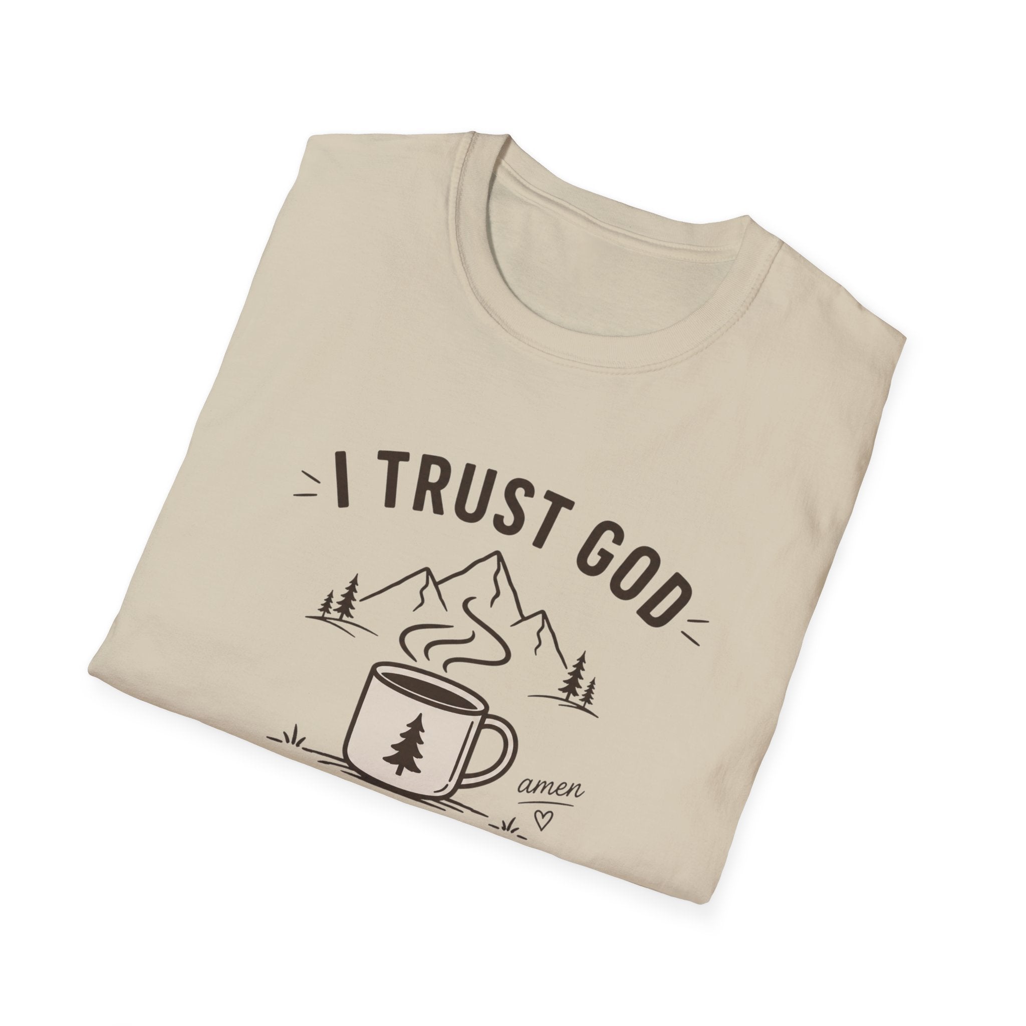 I Trust God But I Need Coffee T-Shirt