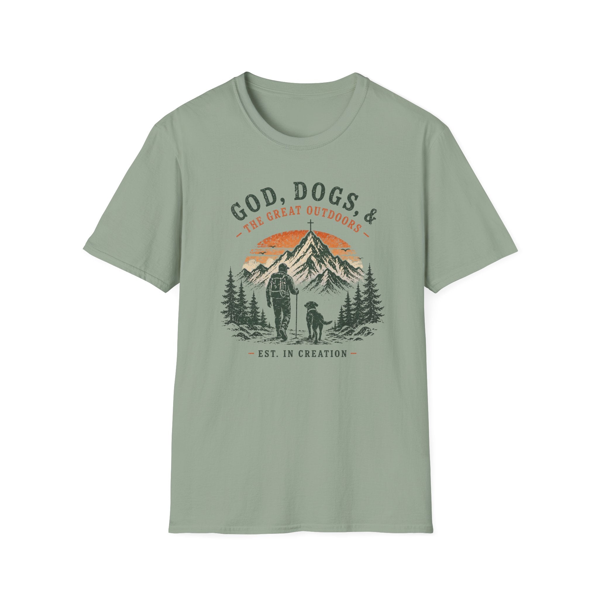 God Dogs and Great Outdoors No Borders T-Shirt