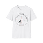 Adventure Is Better With My Dog Circle T-Shirt — Hiking Dog Lover Tee