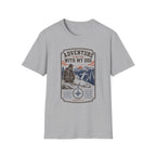 Adventure Is Better With My Dog Badge T-Shirt