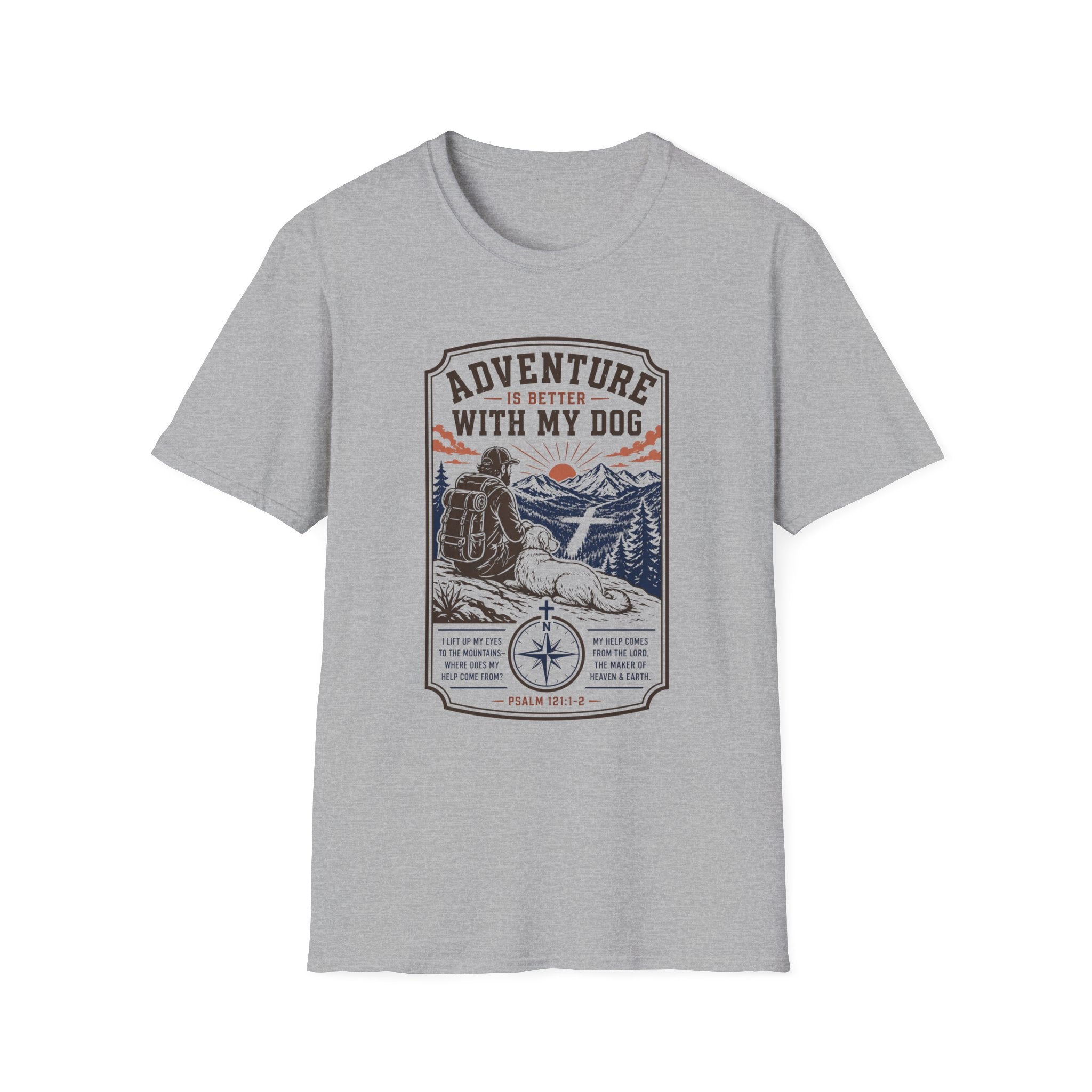 Adventure Is Better With My Dog Badge T-Shirt