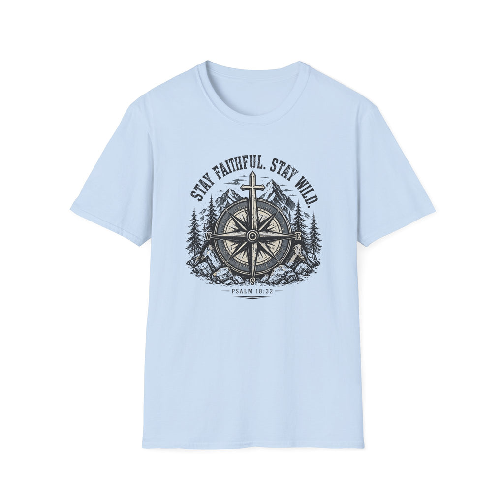Stay Faithful Stay Wild Compass T-Shirt